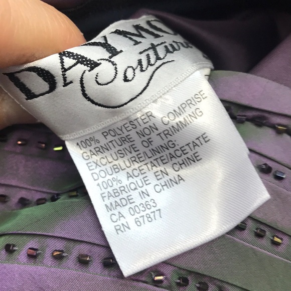 Daymor Couture,Sweetheart Dress 243,opal color,NWT - Picture 7 of 17